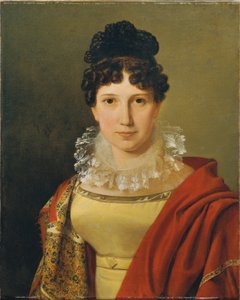 Catharina Freifrau von Koudelka door Ferdinand Georg Waldmuller
