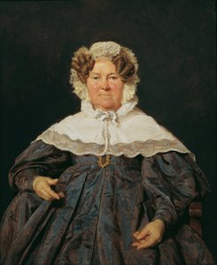 Josephine Schaumburg, geb. Stahel door Ferdinand Georg Waldmuller