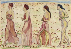 Het gevoel door Ferdinand Hodler