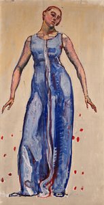 Figuur om in de Oneindigheid te Kijken door Ferdinand Hodler
