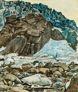 Grindelwald-gletsjer, 1912 door Ferdinand Hodler