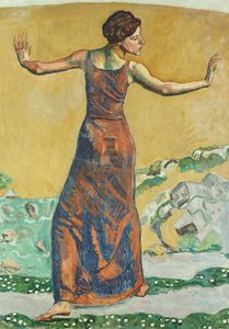 Vrolijke vrouw, 1911 door Ferdinand Hodler