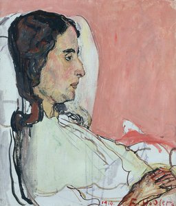 Madame Valentine Gode Darel, ziek, 1914