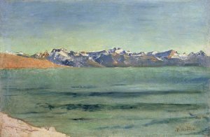 Zonsopgang boven Mont Blanc, ca. 1890