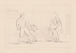 Een Vorm is uit het Donker op hen Afgekomen door Ferdinand Joubert, after George Elgar Hicks