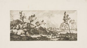 Landschap - Jongen met Paard
