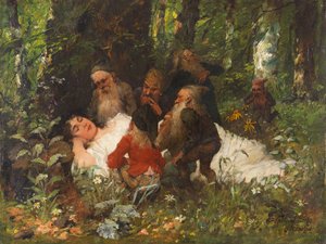 Sneeuwwitje door Ferdinand Leeke