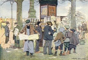 De kiosk heeft kranten, in Imagier de l