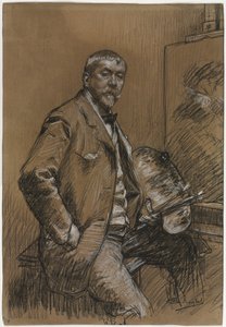 Zelfportret door Ferdinand Roybet