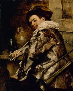 De edele wacht door Ferdinand Roybet