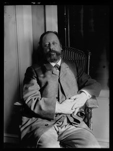 Afbeelding van Paul Heyse (1830-1914) door Ferdinand Schmutzer
