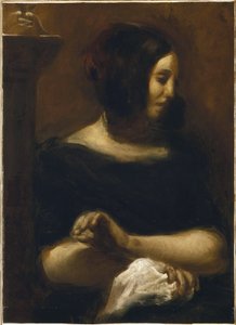 Portret van George Sand, na 1838