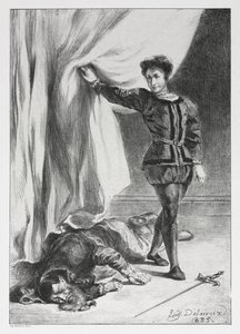 Hamlet: Hamlet en het Lijk van Polonius, 1835