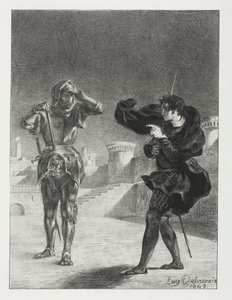 Hamlet: De Geest op het Terras, 1843