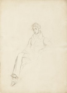 Portret van graaf Anatole Nikolaievich Demidov, 1e prins van San Donato 1812-1870, 1864 door Ferdinand Victor Eugene Delacroix