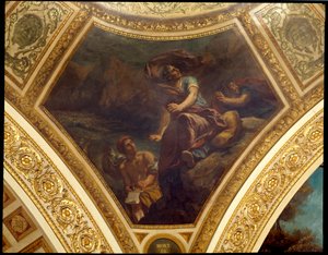 De dood van Plinius de Oudere tijdens de uitbarsting van de Vesuvius