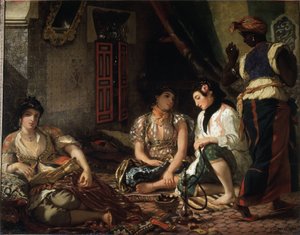 De vrouwen van Algiers in hun appartement