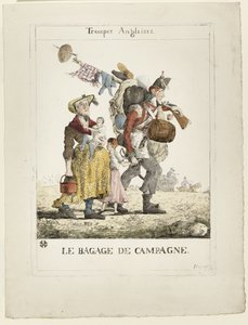 Engelse troepen: de veldbagage