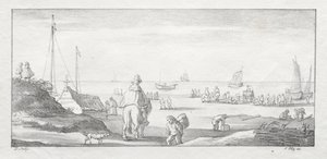 Langs een Nederlandse Kust door Ferdinand the Elder Piloty