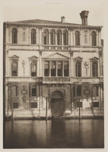 Contarini Paleis door Ferdinando Ongania