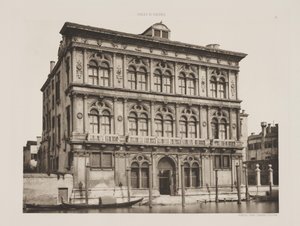 Vendramin Paleis door Ferdinando Ongania