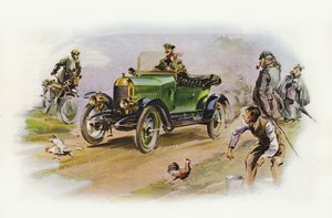 Morris Oxford 10pk (kleurenlitho)