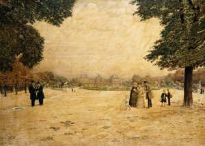 Jardin des Plantes, Parijs, 1904 door Fernand Auguste Besnier
