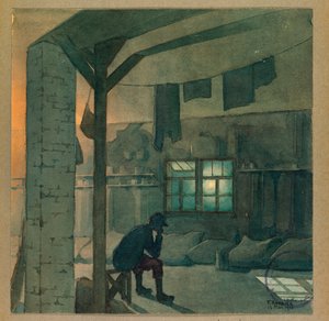 Millot is op zijn hoede, Gustrow door Fernand Barbier