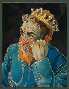 Portret van Delatroche, kampkok, Gustrow