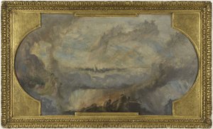 Schets voor de Noordgalerij van het Petit Palais: De Franse Revolutie (plafond) door Fernand Cormon