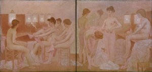 De danseressen door Fernand Emmanuel Pelez
