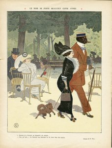 Illustratie door Fernand Fau (1858-1919) in Le Lire door Fernand Fau