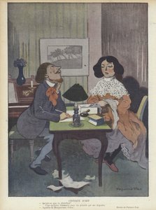 Illustratie voor Le Rire door Fernand Fau