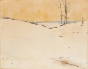 In de Sneeuw, ca. 1916