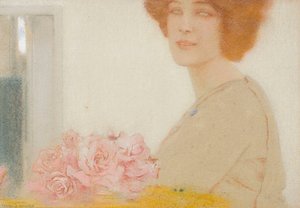 Rozen door Fernand Khnopff