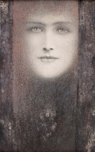 Het masker met het zwarte gordijn, 1892