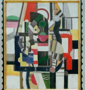 Mechanische samenstelling door Fernand Leger