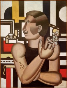 De monteur door Fernand Leger