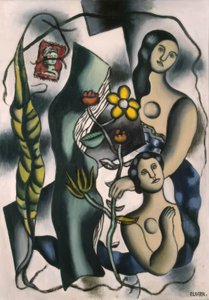 Ansichtkaart door Fernand Leger