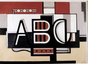 Stilleven Abc door Fernand Leger