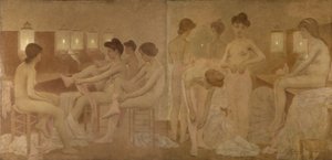 De Dansers, tussen 1905 en 1909 door Fernand Pelez