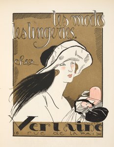 Advertentie voor Verlaine, uit Gazette de Bon Ton door Fernand Siméon