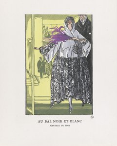 Au Bal Noir et Blanc, pub. 1921 door Fernand Siméon