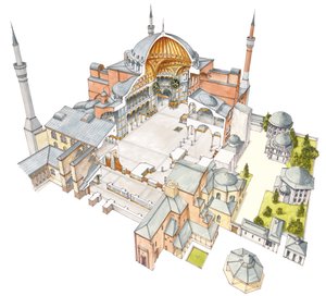 Hagia Sophia. Istanbul, Turkije