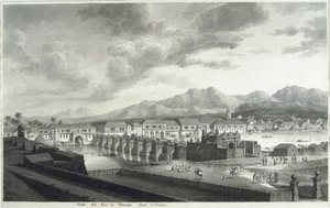 Uitzicht op Fort Santiago in Manilla