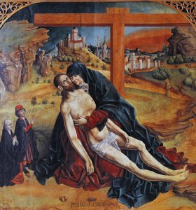 De Pietà door Fernando Gallego