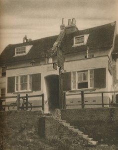 Het Uithangbord van de Stierenkop in Strand-On-the-Green