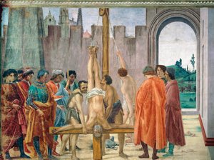 Martelaarschap van Sint-Pieter, door Filippino Lippi door Filippino Lippi