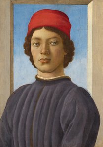 Portret van een jongeling, ca. 1485 door Filippino Lippi