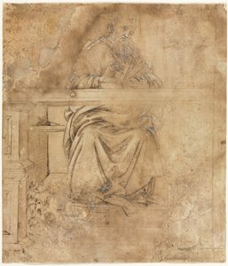St. Hiëronymus in zijn studeerkamer door Filippino Lippi